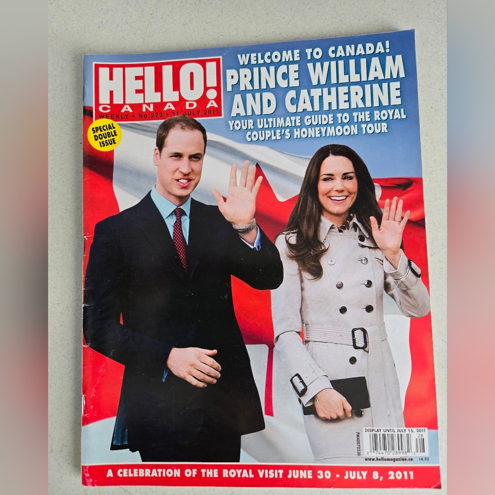 Hello Canada Magazine William & Kate Wedding